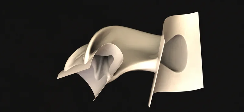 Generative design; from Igal Kaptsan's archive of sculpture projects with Frank Stella