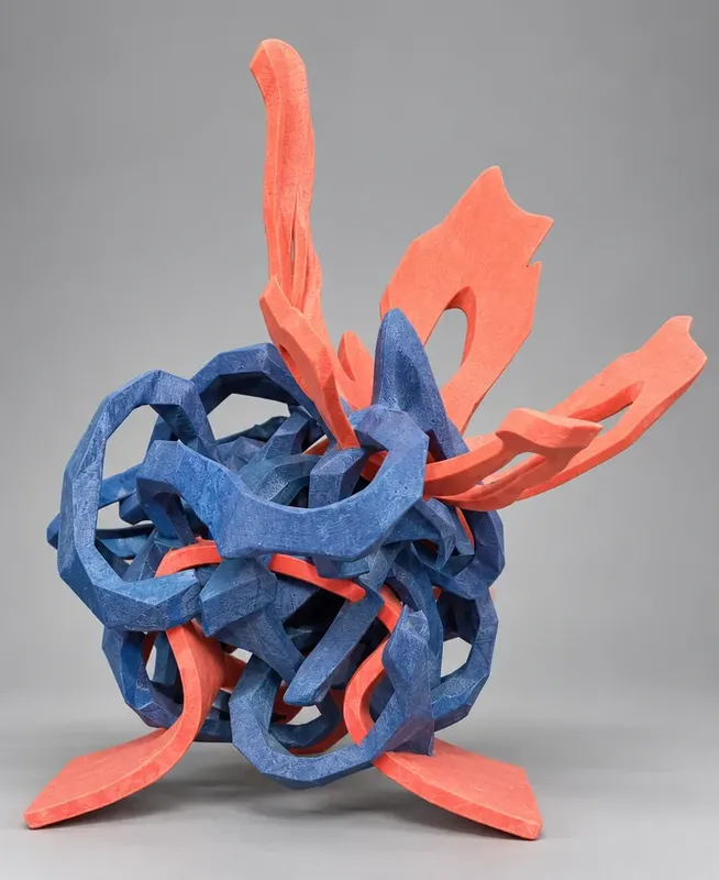 The mandarin; from Igal Kaptsan's archive of sculpture projects with Frank Stella