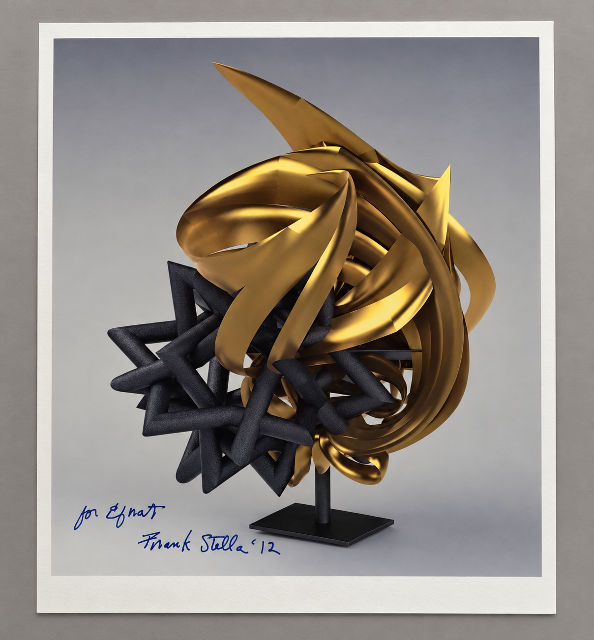 Signed print, 2012